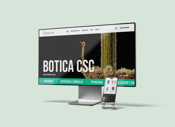 Botica CSC - Desarrollo web a medida